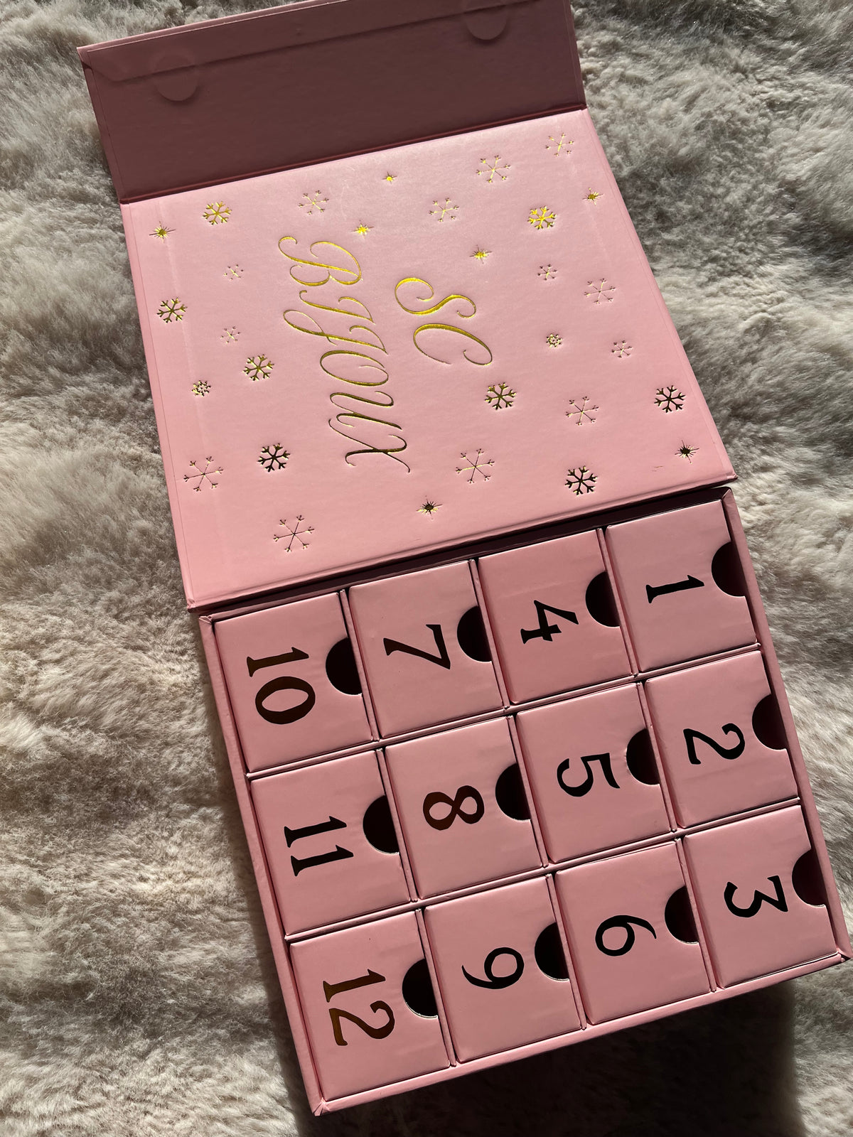 PRECOMMANDE CALENDRIER DE L’AVENT 12 BIJOUX ACIER INOXYDABLE argenté/ doré 💖🌟