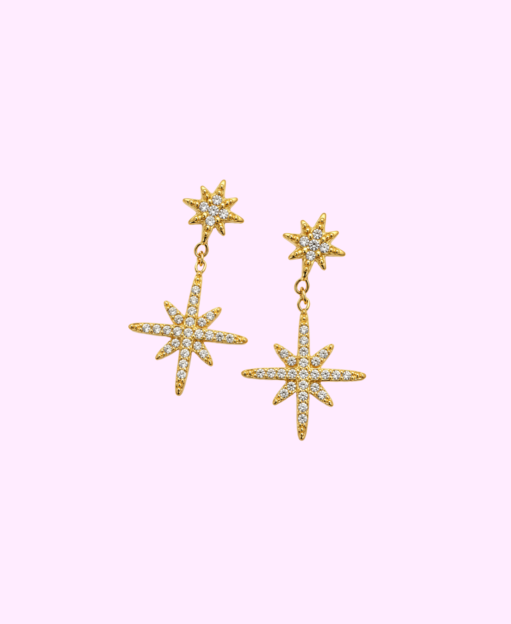 Boucles d’oreilles DOOBLE NENA acier inoxydable argenté/ doré