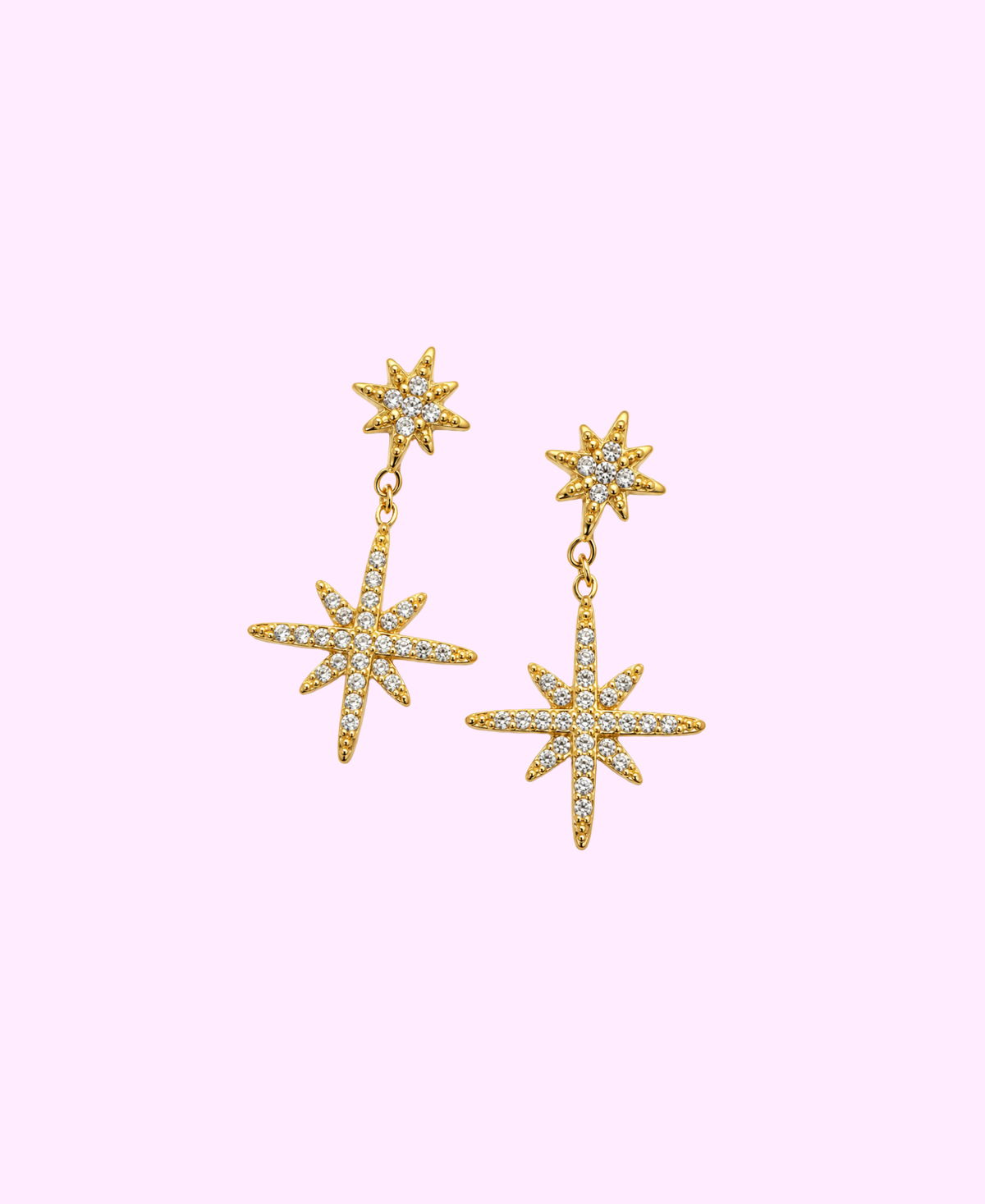 Boucles d’oreilles DOOBLE NENA acier inoxydable argenté/ doré