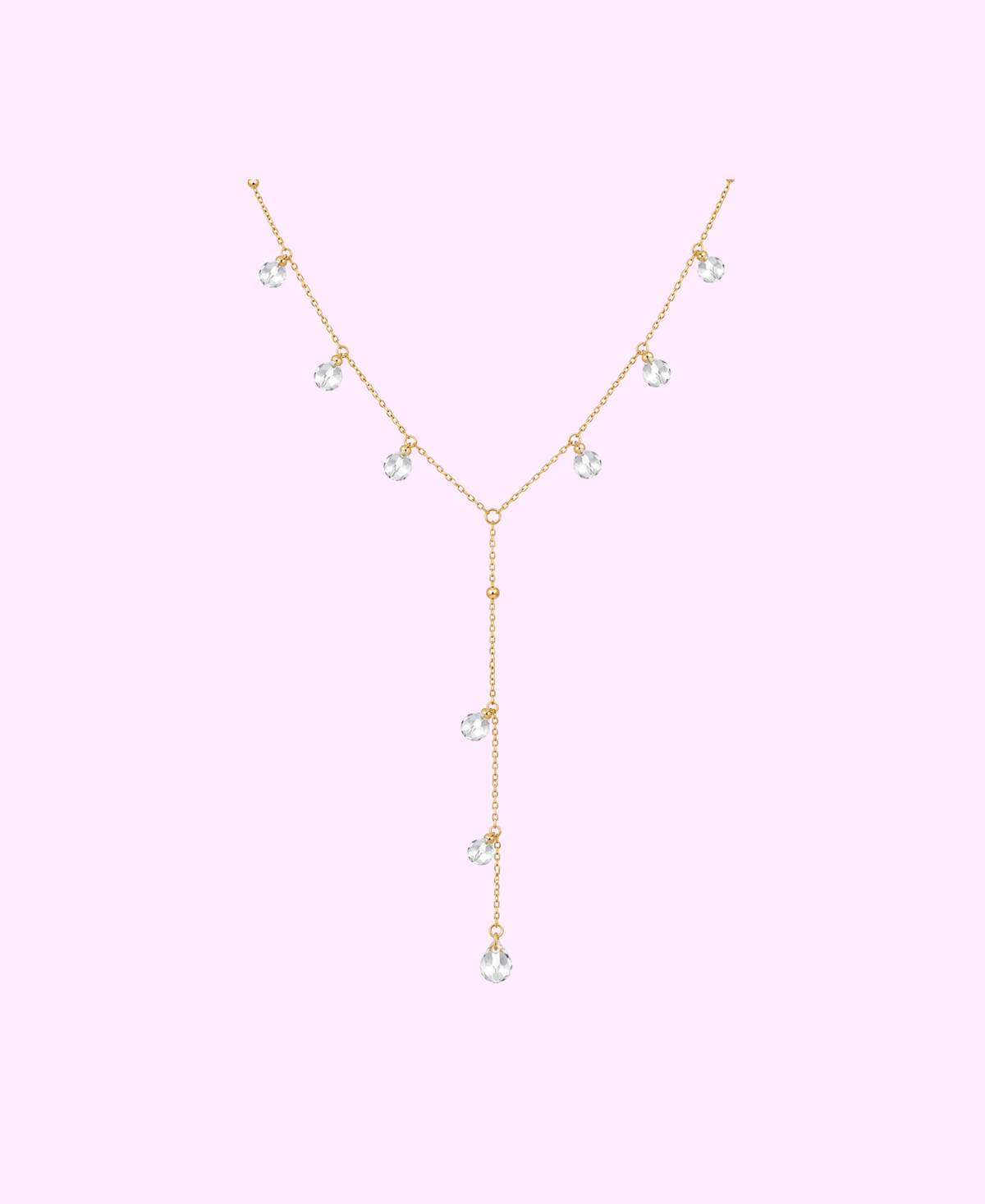 Collier SERENA acier inoxydable doré