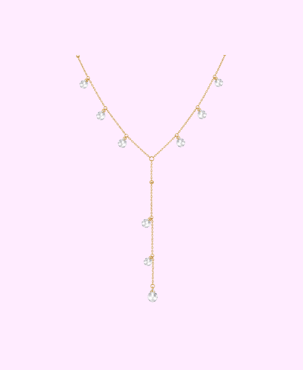 Collier SERENA acier inoxydable doré