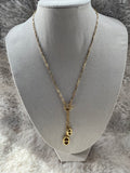 Collier Y Toogly acier inoxydable argenté/ doré
