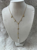 Collier ESTRELA acier inoxydable doré