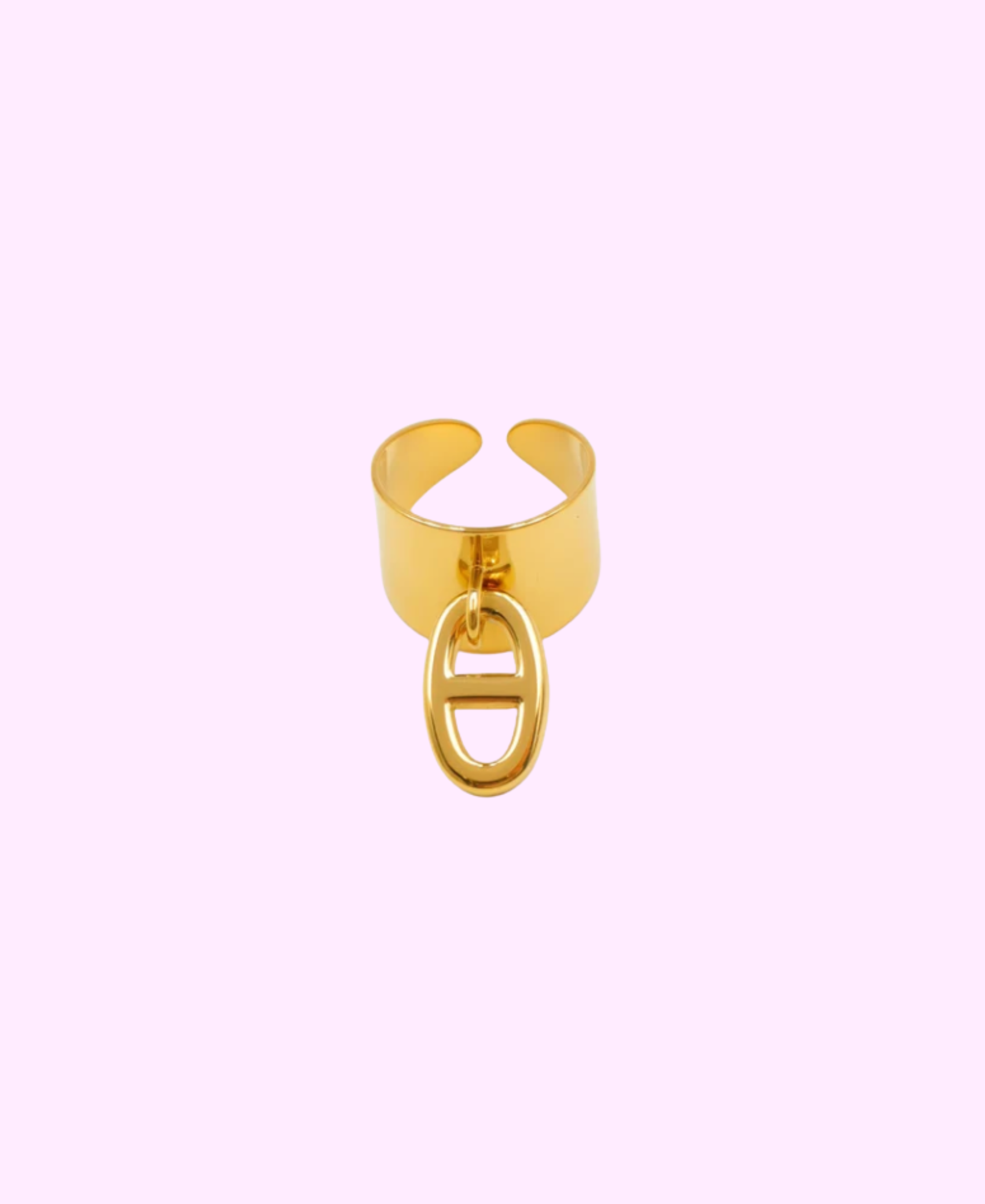 Bague maille marine en acier inoxydable