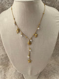 Collier VAHINA doré acier inoxydable