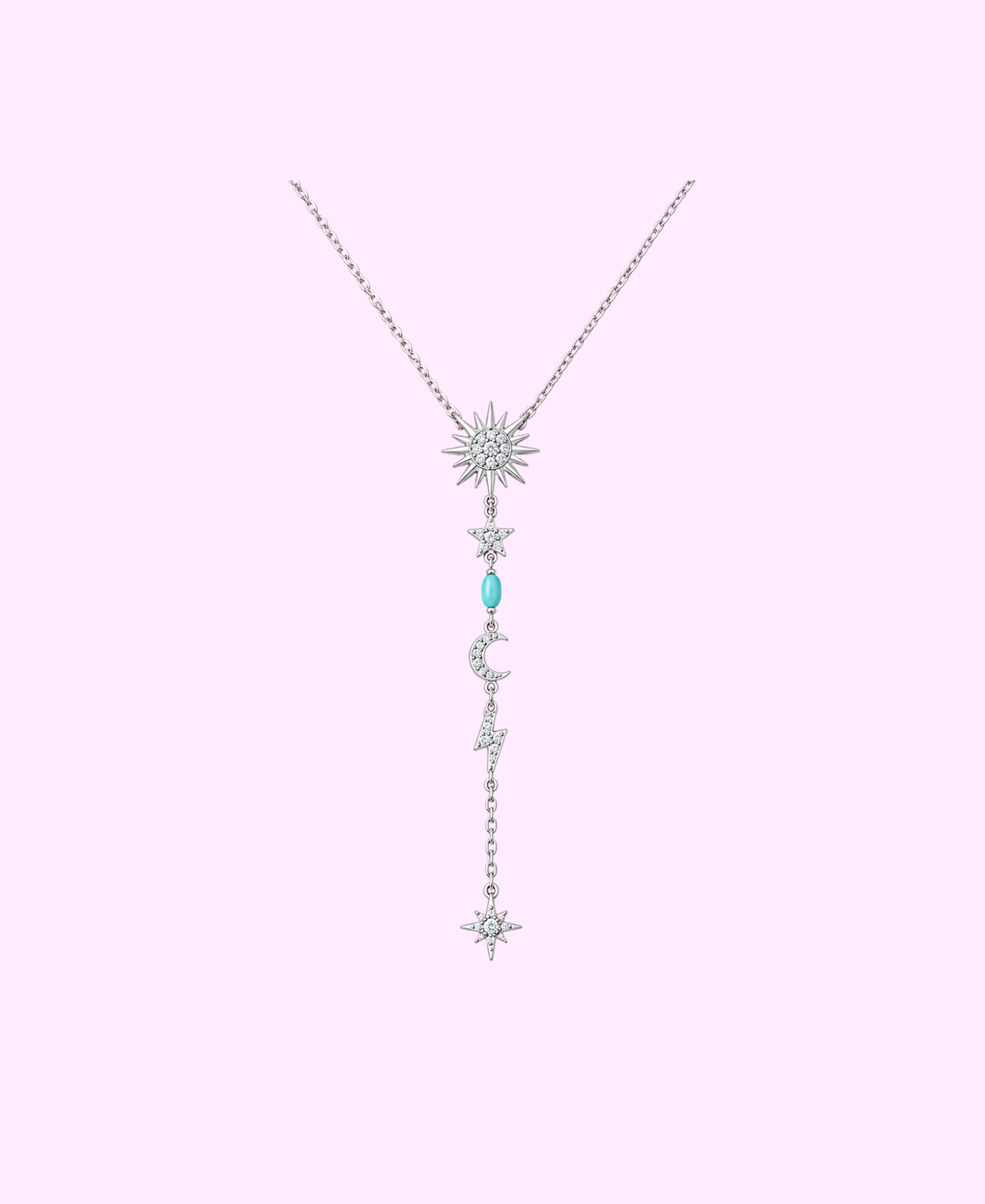 Collier BLUM acier inoxydable argenté/ doré