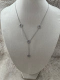 Collier Y CHANCE acier inoxydable argenté ou doré