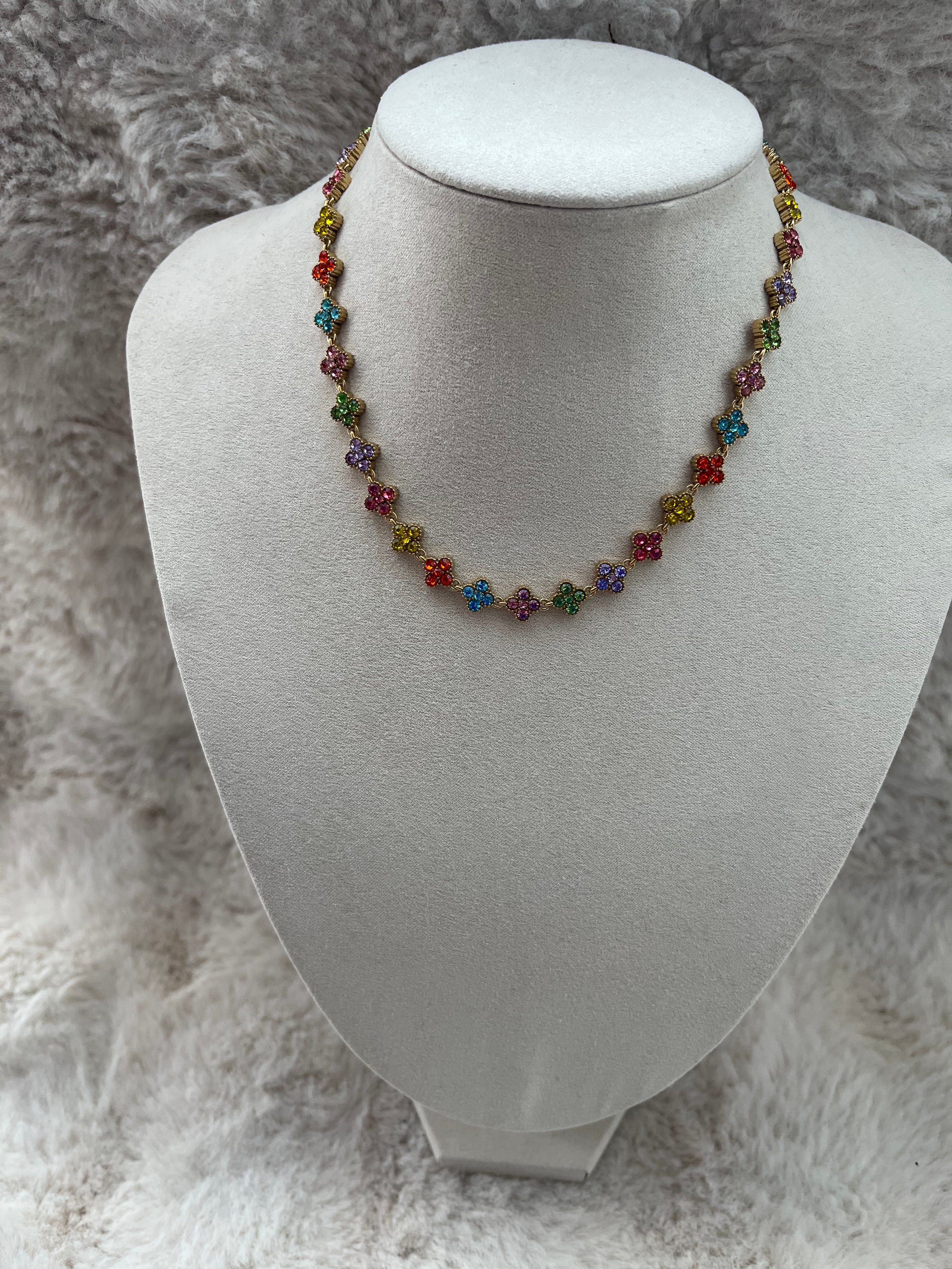 Collier irresistible ( multicolore, bleu turquoise, pastel )