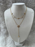 Collier ELIRA acier inoxydable doré