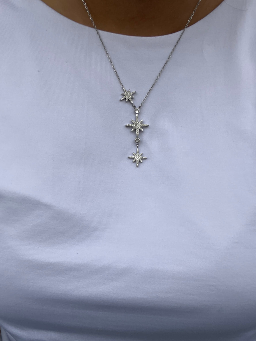 Collier Nena acier inoxydable argenté ou doré