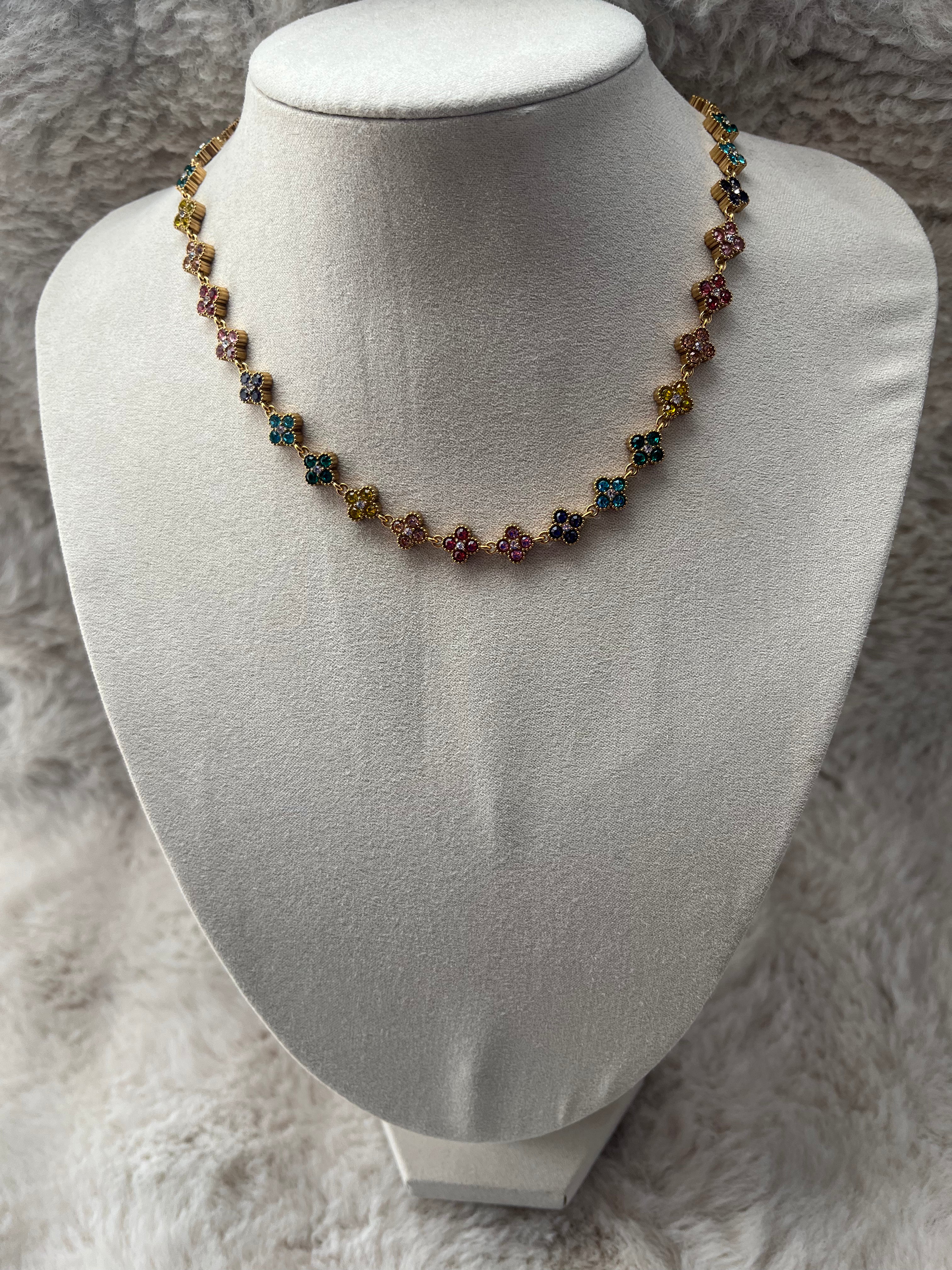 Collier irresistible ( multicolore, bleu turquoise, pastel )