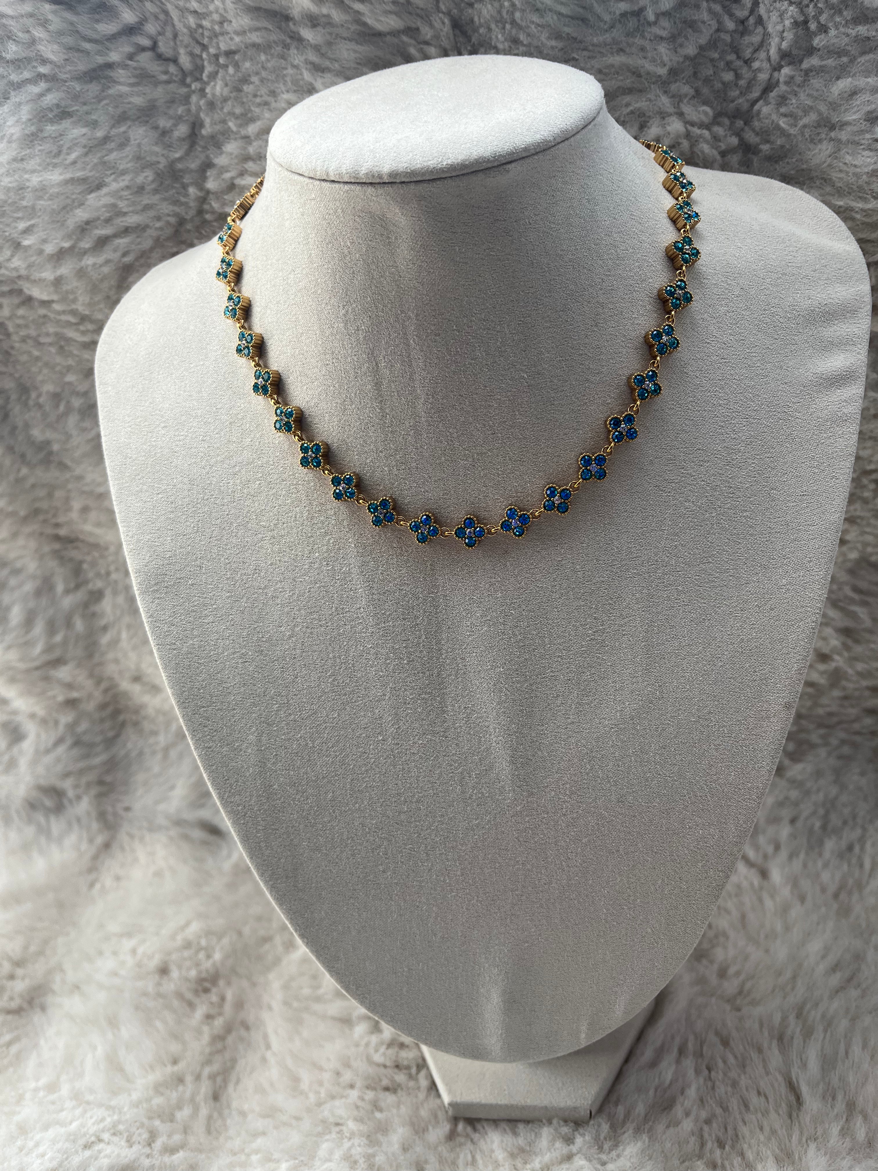 Collier irresistible ( multicolore, bleu turquoise, pastel )