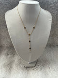 Collier Y ÉTOILE acier inoxydable