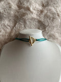 Collier TOOGLY doré acier inoxydable pailleté
