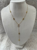 Collier CASSIE en doré acier inoxydable