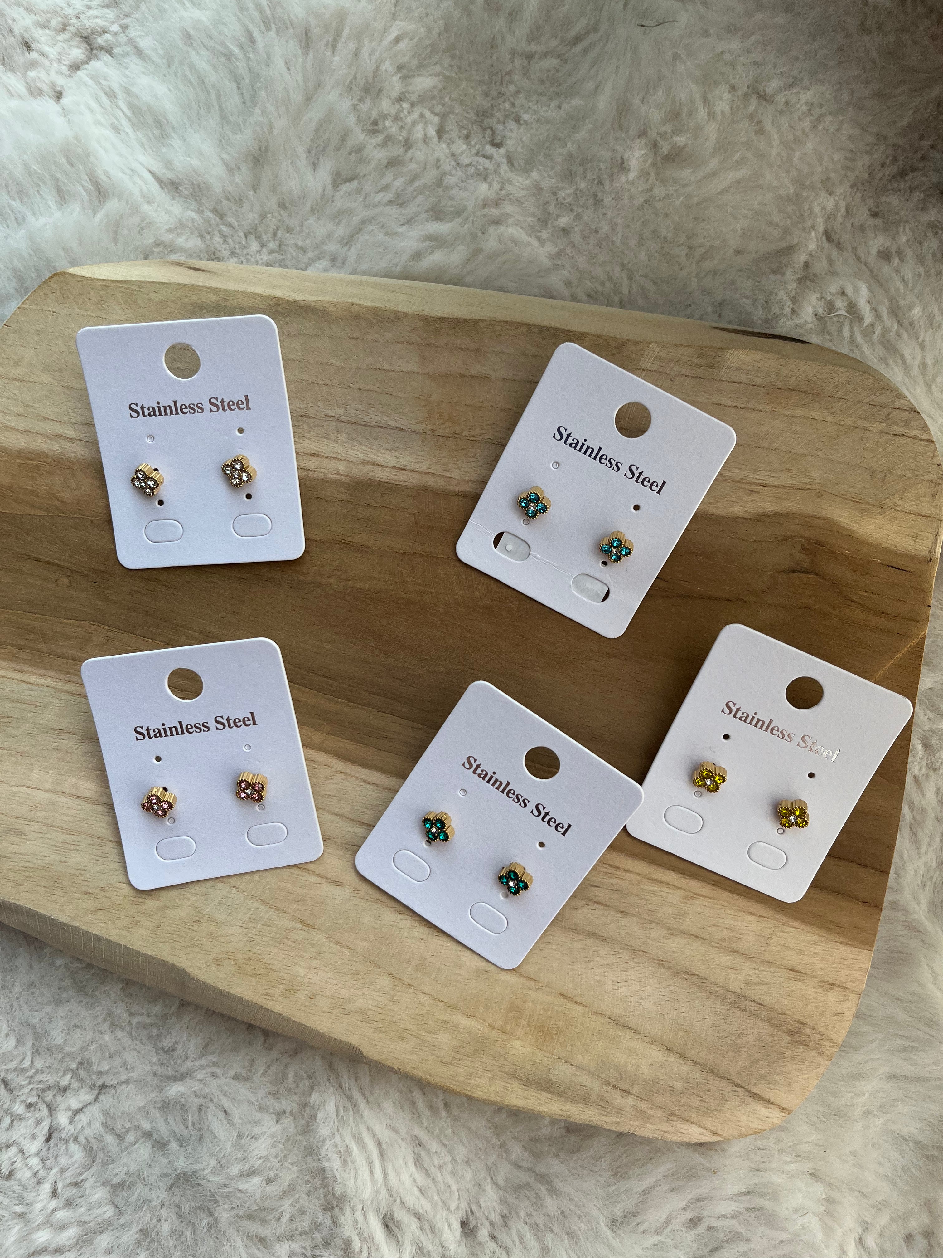 Boucles d oreilles IRRÉSISTIBLE acier inoxydable ( choix de la couleur )