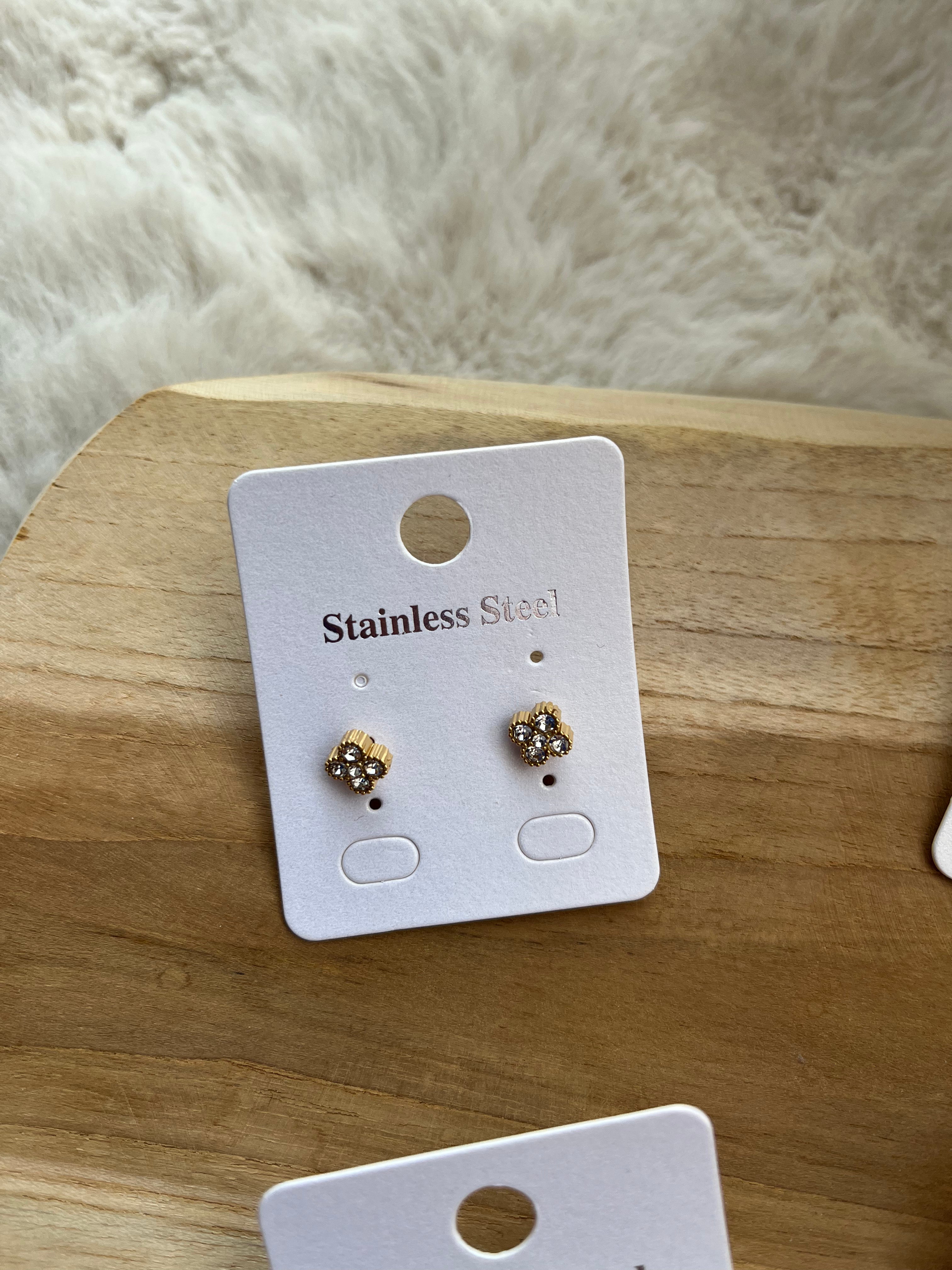 Boucles d oreilles IRRÉSISTIBLE acier inoxydable ( choix de la couleur )