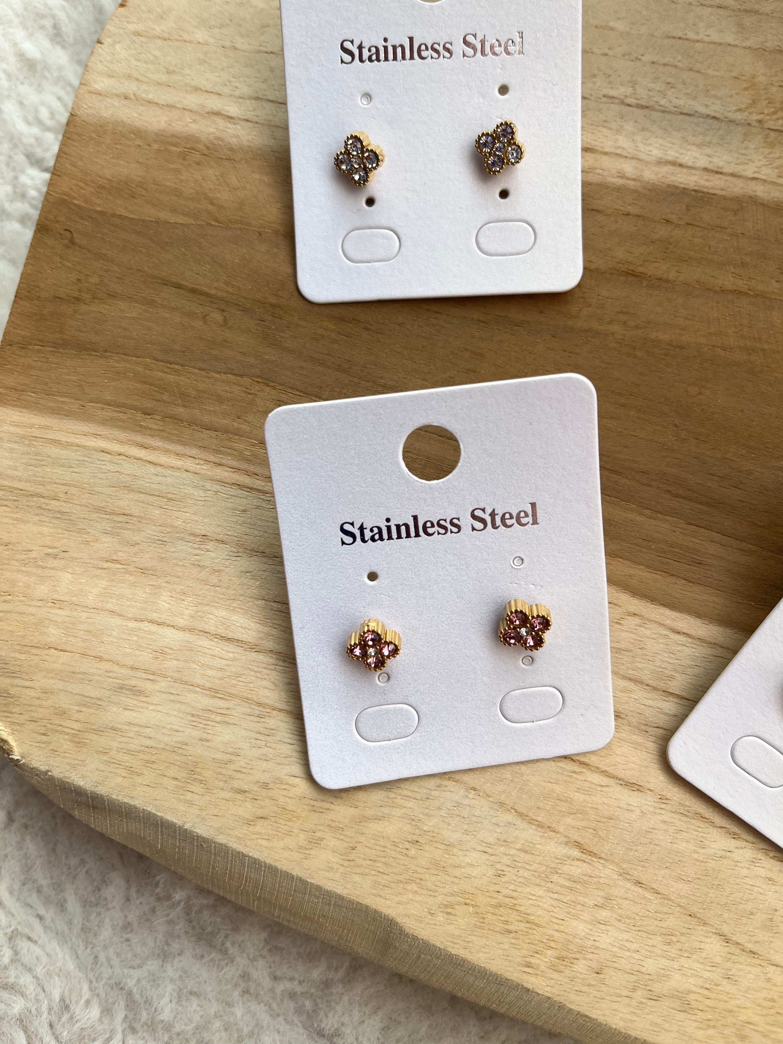 Boucles d oreilles IRRÉSISTIBLE acier inoxydable ( choix de la couleur )