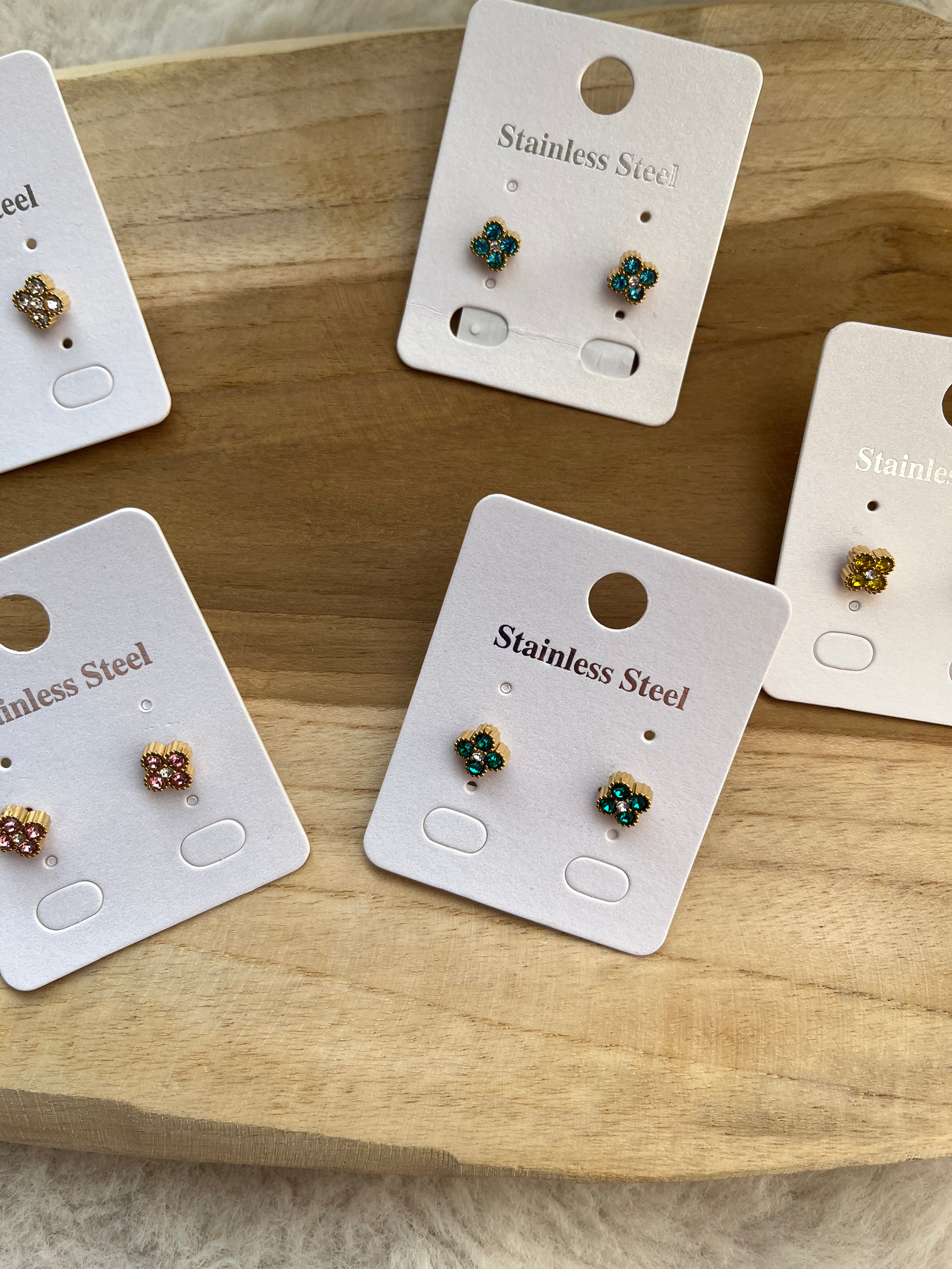 Boucles d oreilles IRRÉSISTIBLE acier inoxydable ( choix de la couleur )