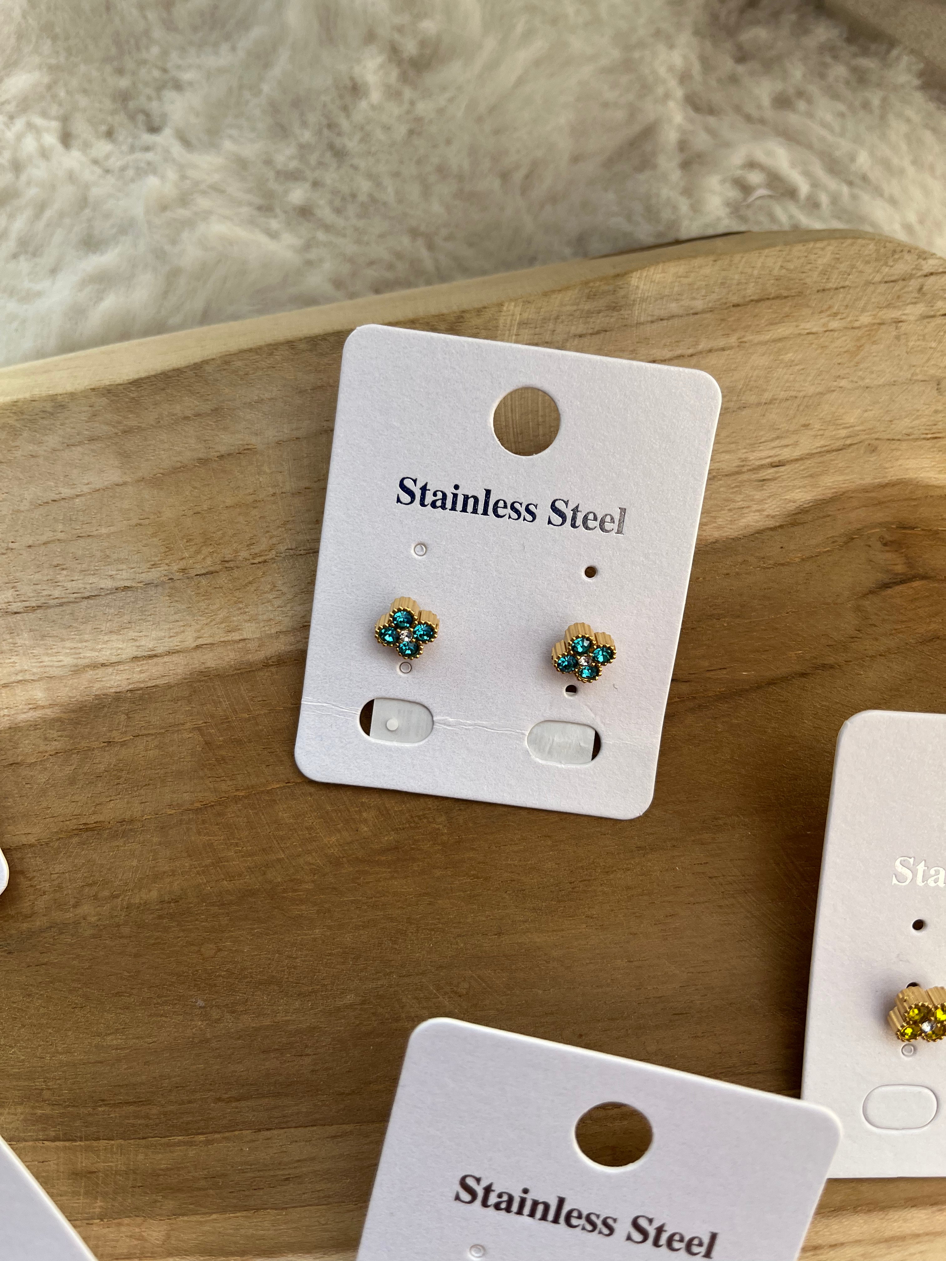 Boucles d oreilles IRRÉSISTIBLE acier inoxydable ( choix de la couleur )