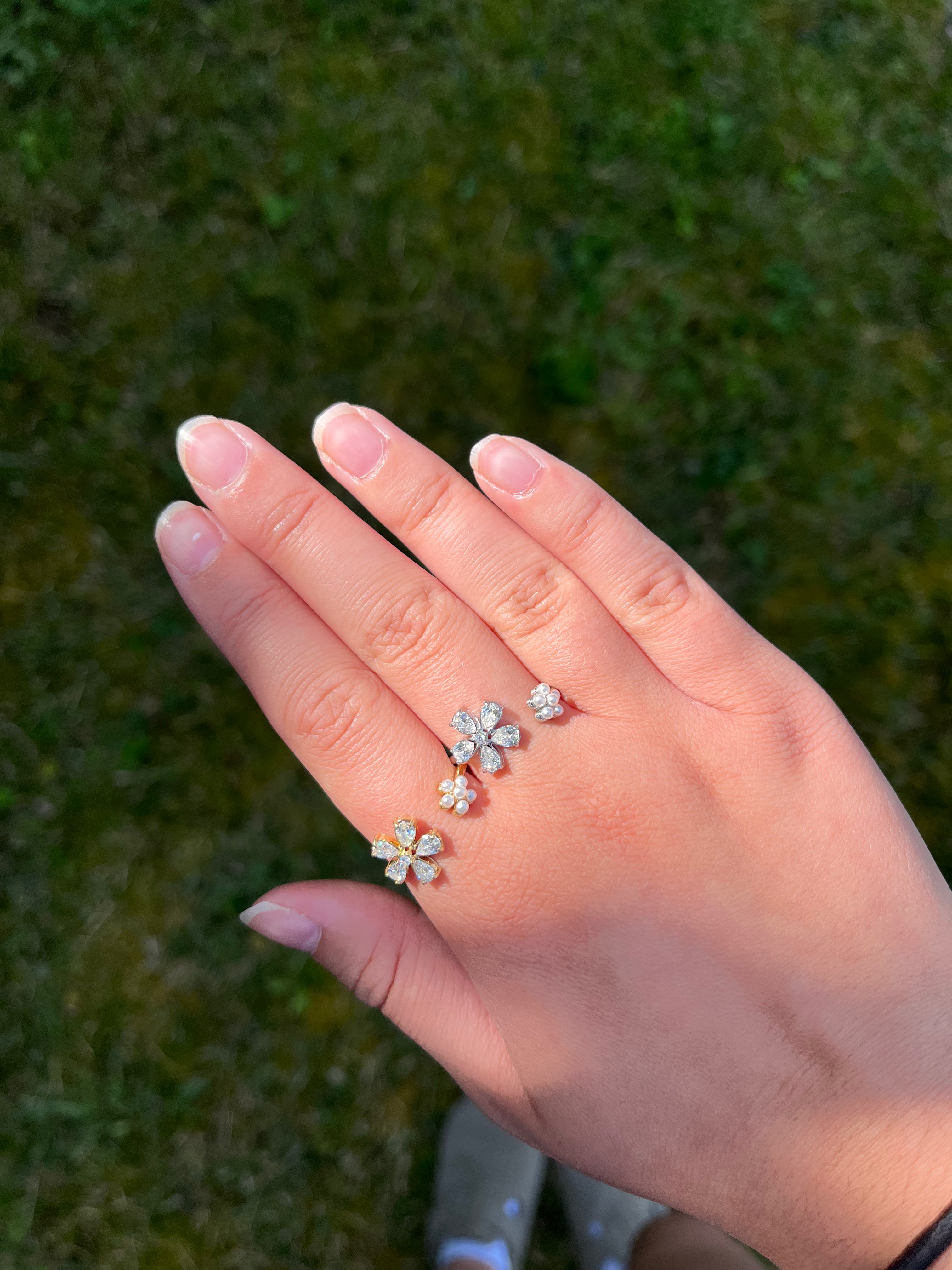 Bague TILIA acier inoxydable argenté ou doré