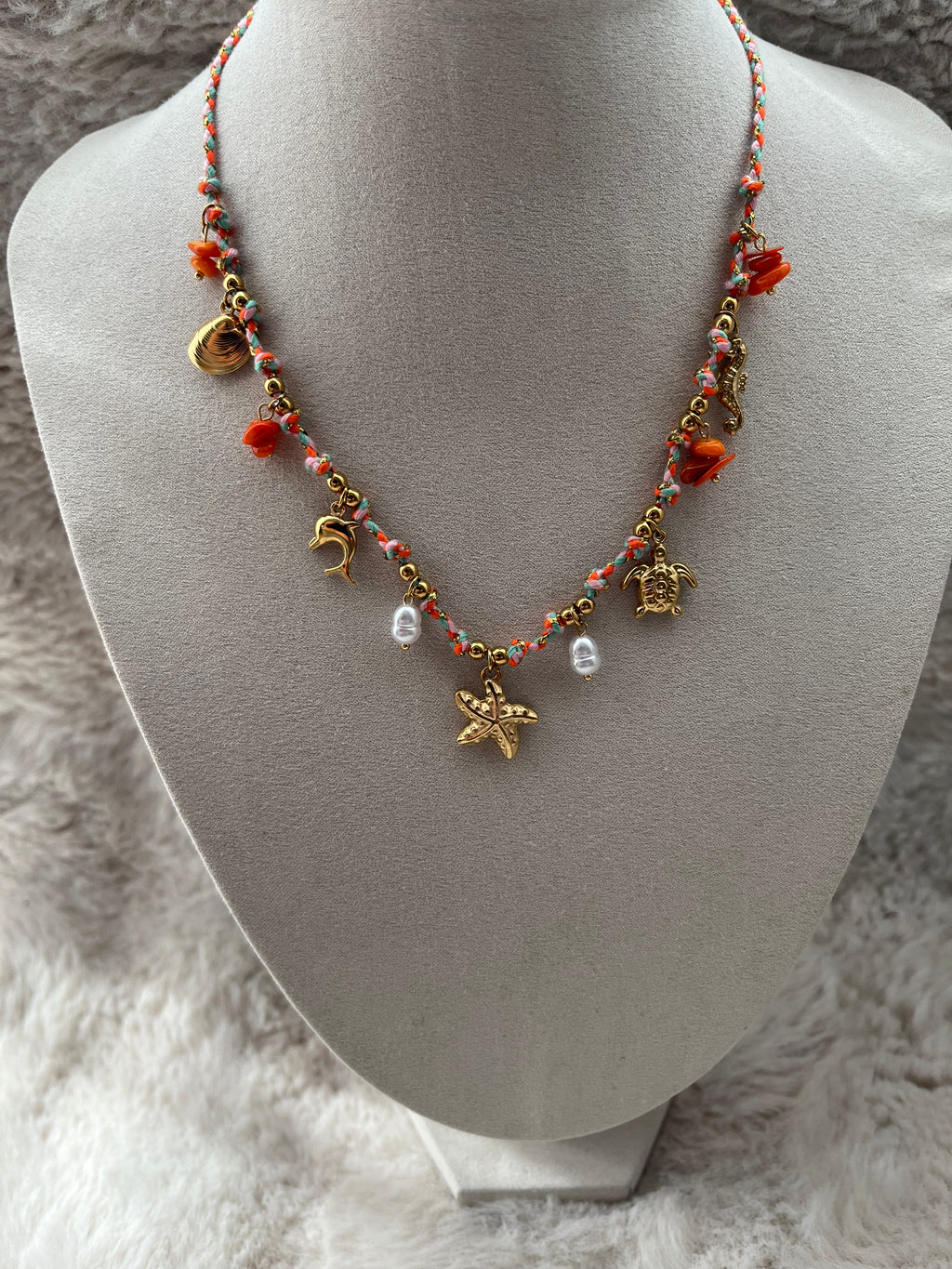 Collier MILA acier inoxydable ( choix de la couleur )