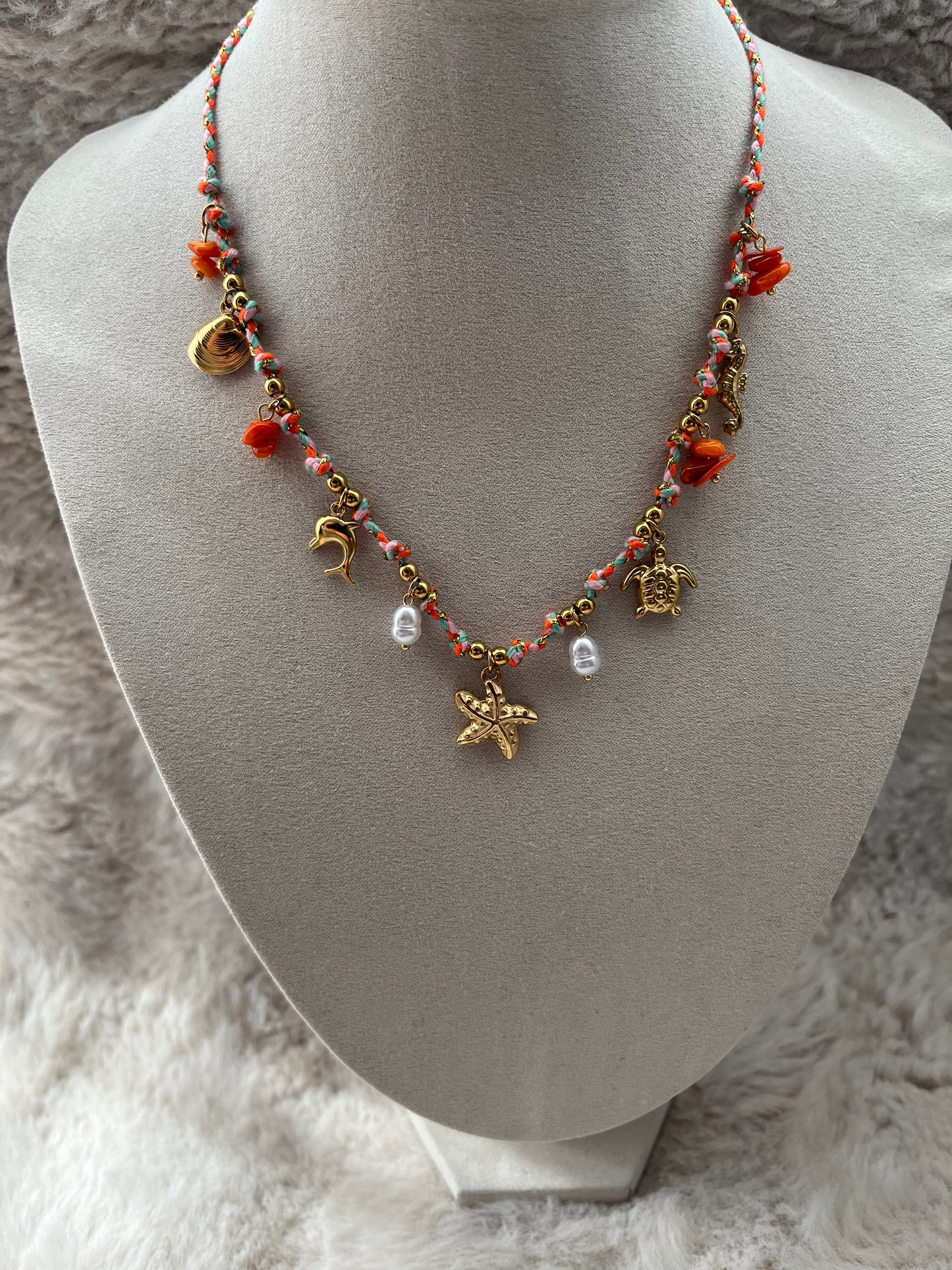 Collier MILA acier inoxydable ( choix de la couleur )
