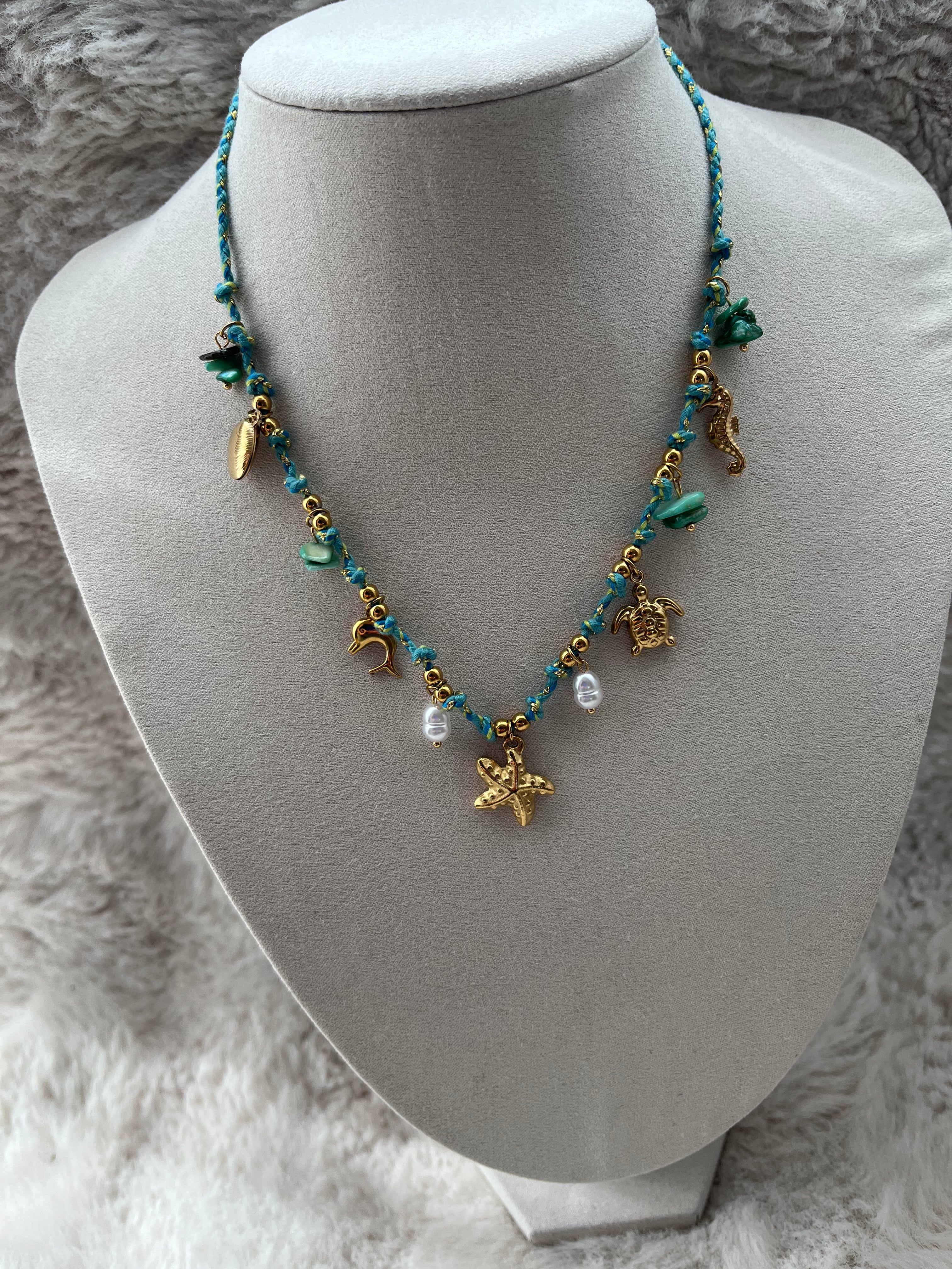 Collier MILA acier inoxydable ( choix de la couleur )