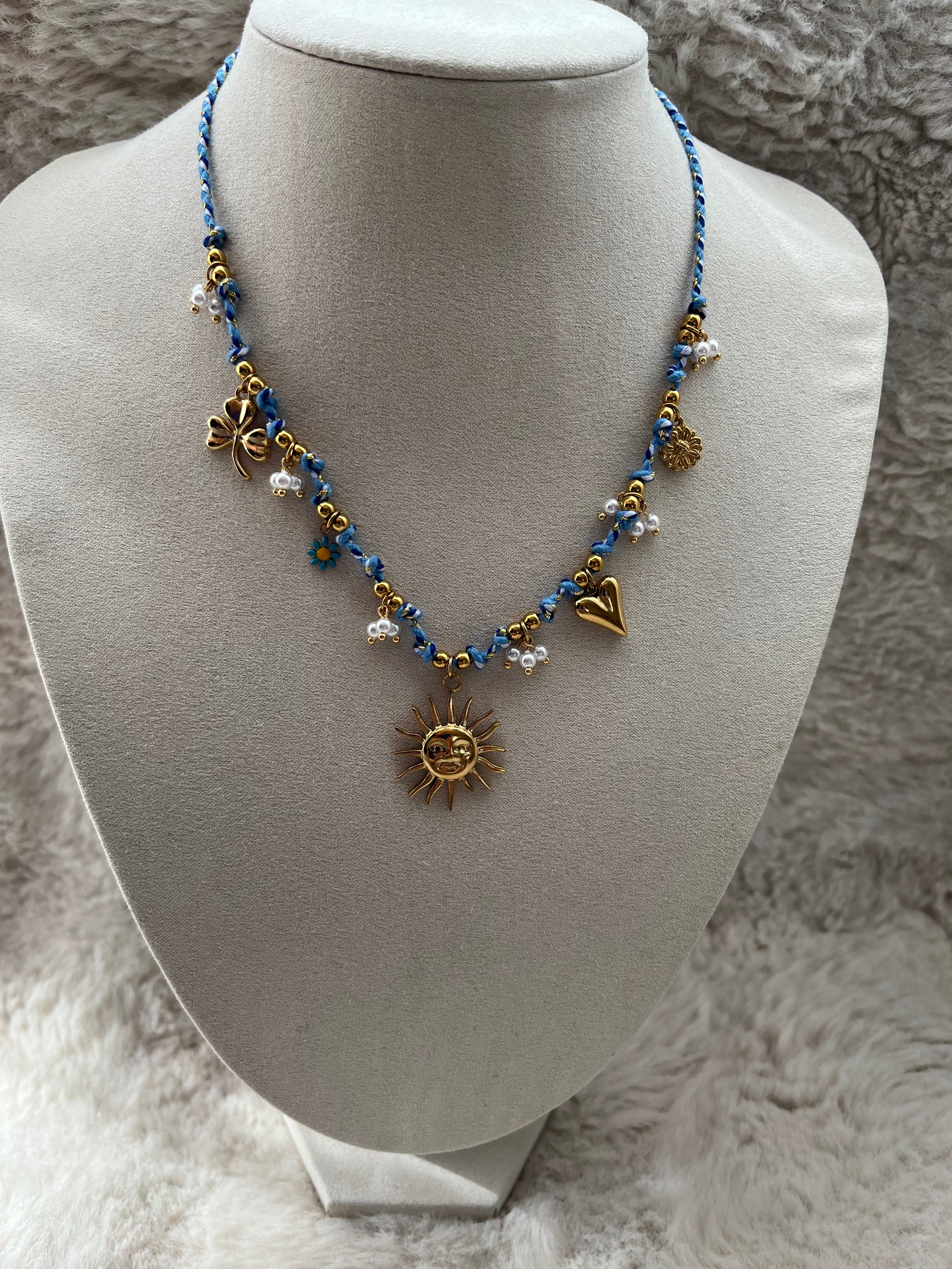 Collier TINA acier inoxydable ( choix de la couleur )