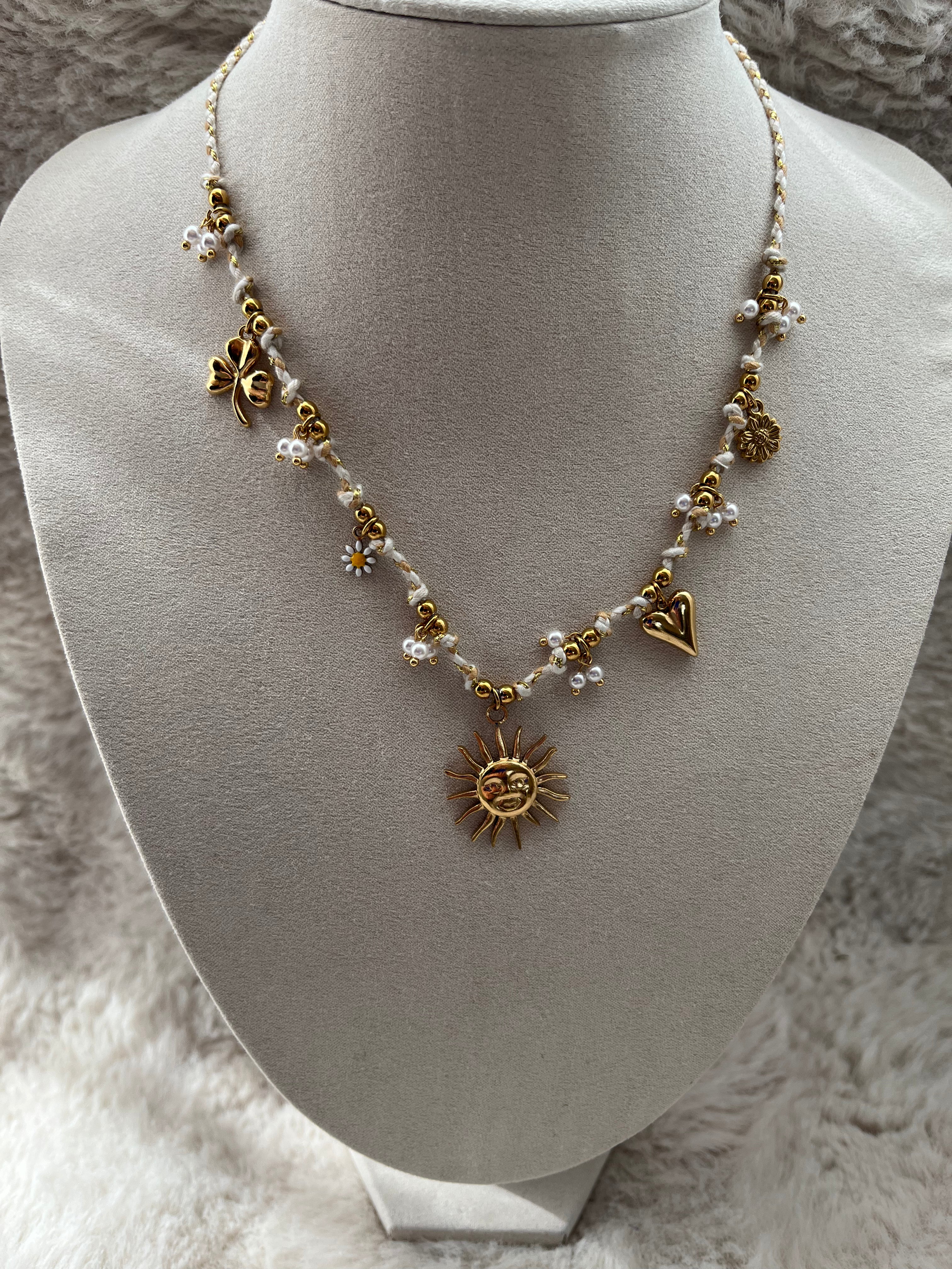 Collier TINA acier inoxydable ( choix de la couleur )