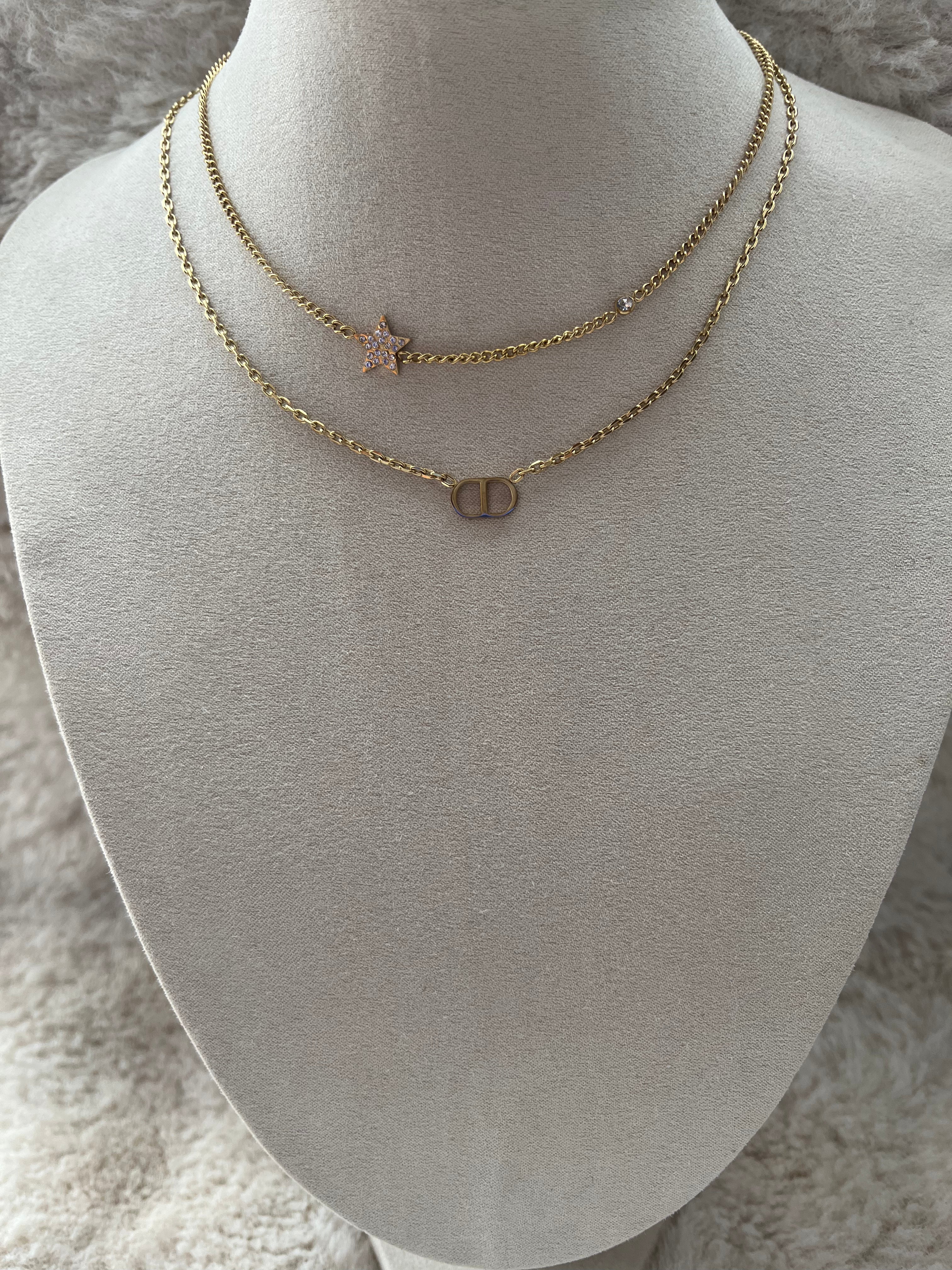Collier ALICIA acier inoxydable argenté ou doré