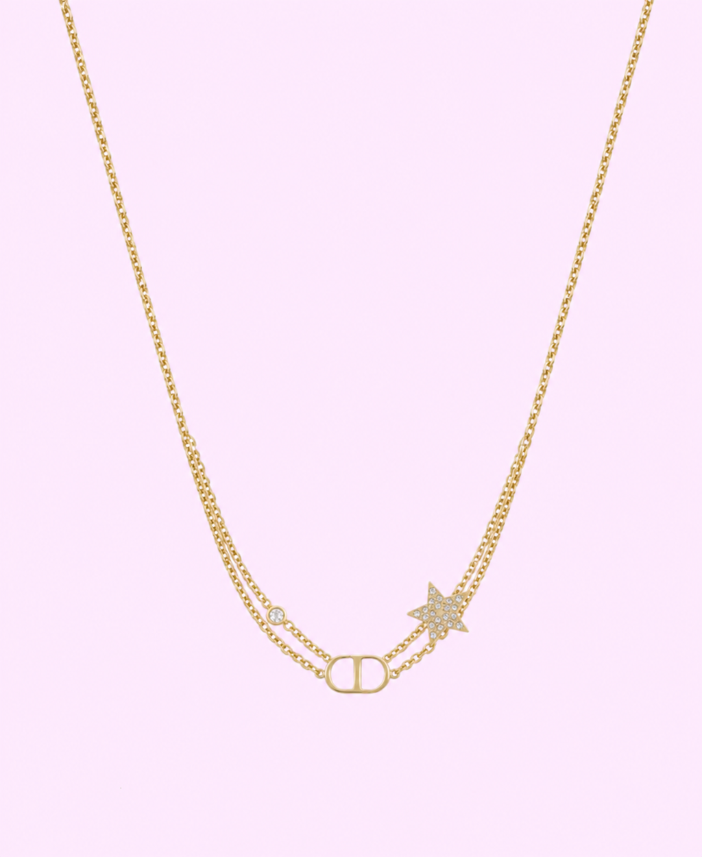 Collier ALICIA acier inoxydable argenté ou doré