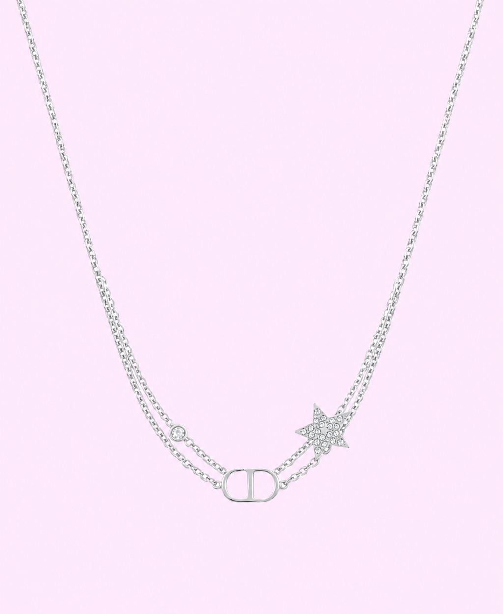 Collier ALICIA acier inoxydable argenté ou doré
