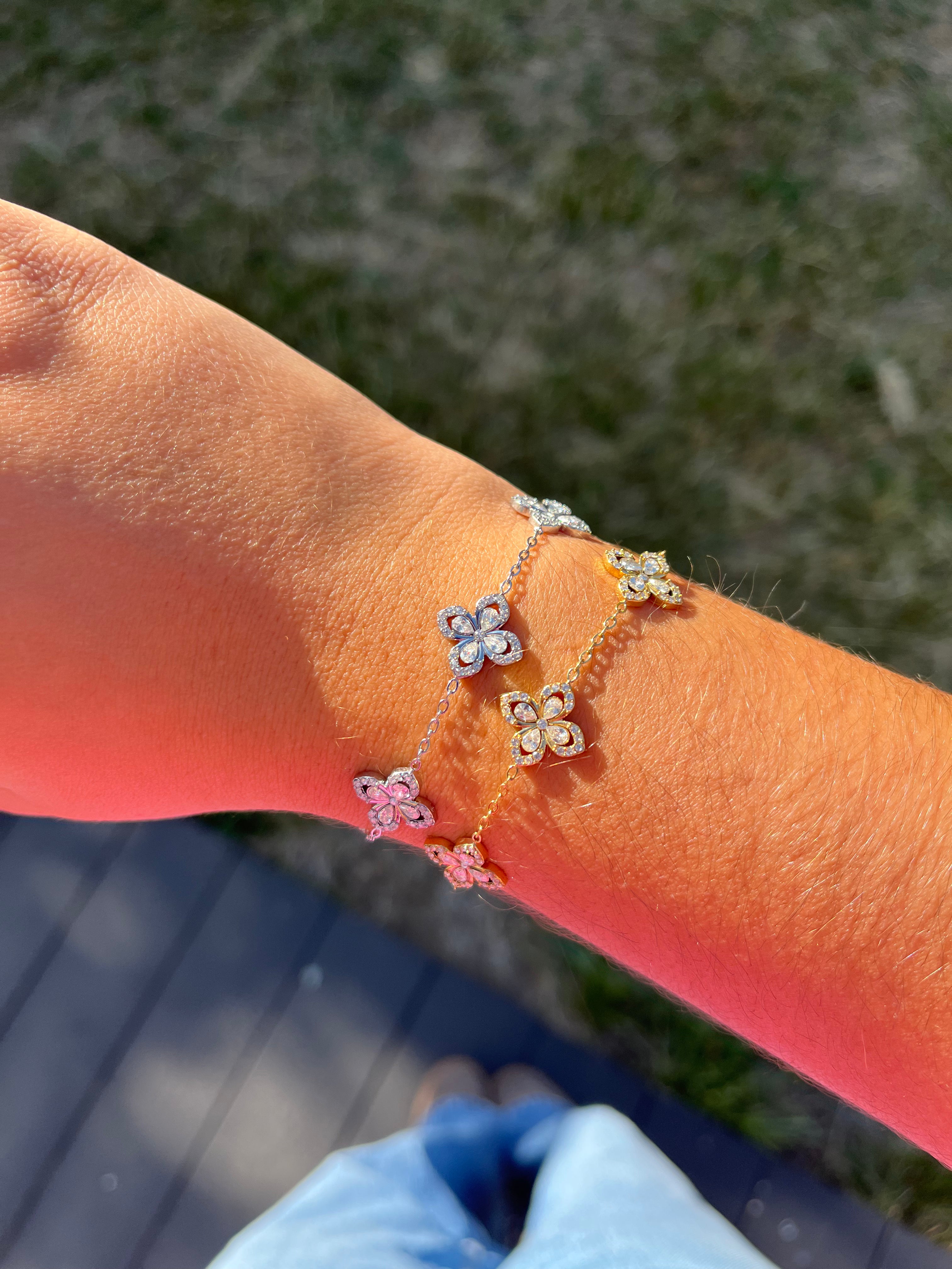 Bracelet MINA acier inoxydable doré/ argenté