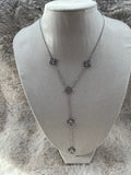 Collier Y MINA argenté